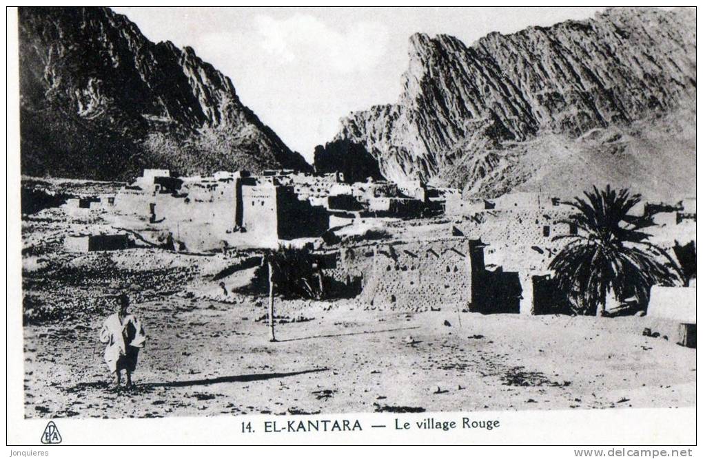 EL-KANTARA Le Village rouge.
