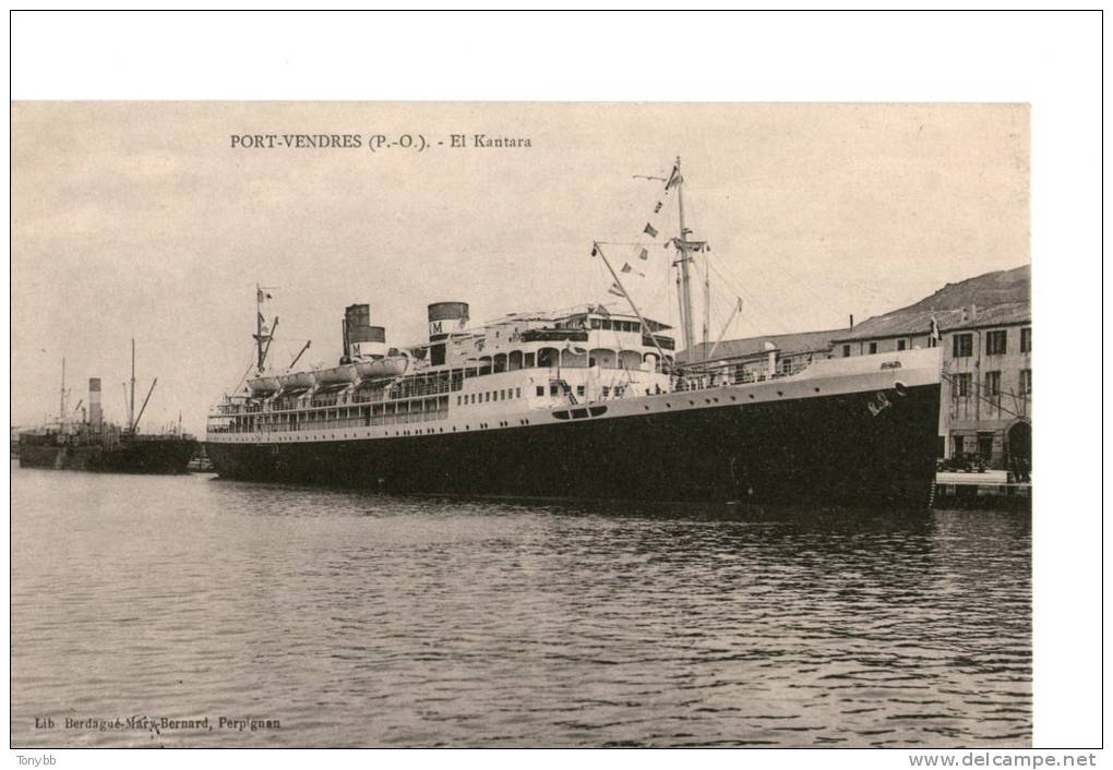 PORT-VENDRE   bateau EL KANTARA
