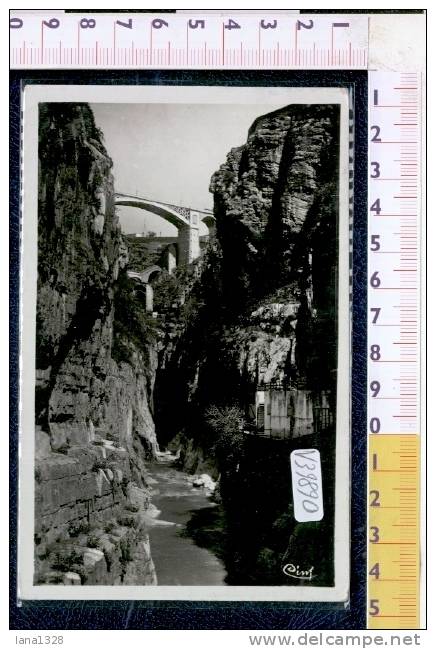 V39890 CONSTANTINE GORGES DU RHUMMEL PONT D' EL KANTARA PONTI