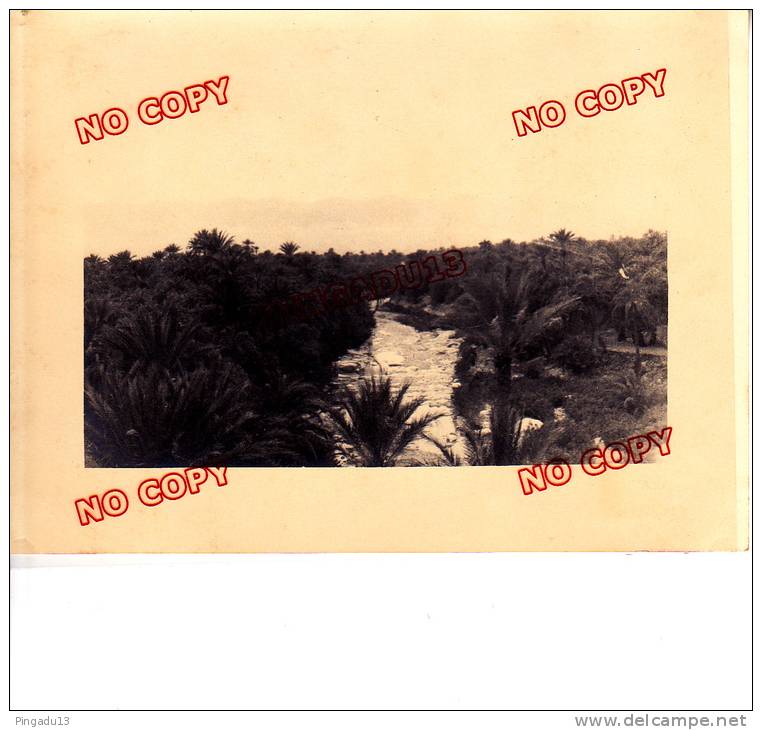 Photo amateur Algérie El Kantara 1935 Beau format 13 par 18 cm excellent état