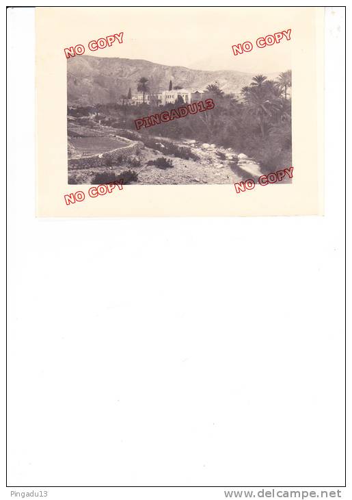 Belle photo amateur  Algérie El Kantara Excellent état format 13 par 18 cm