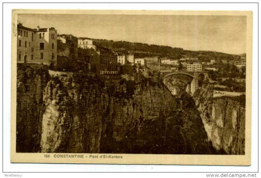 CPA / ALGERIE  / CONSTANTINE /   PONT EL KANTARA