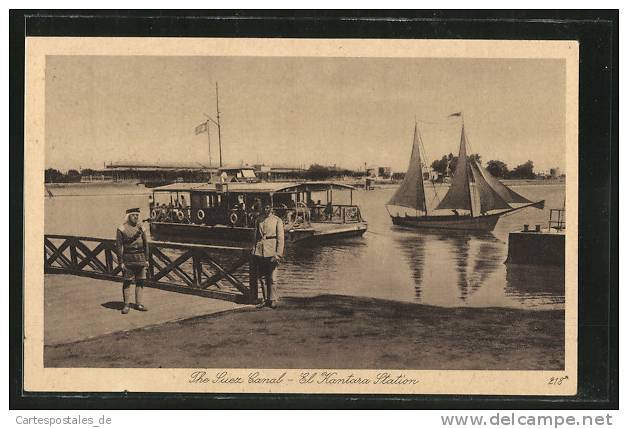 CPA Suez Canal, El Kantara Station