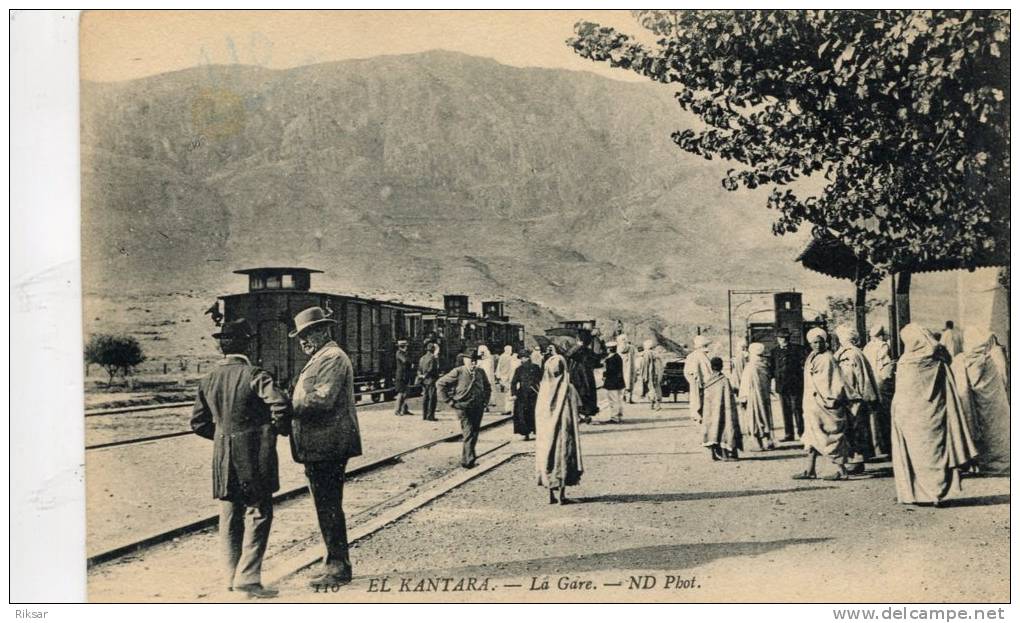 ALGERIE(EL KANTARA) GARE