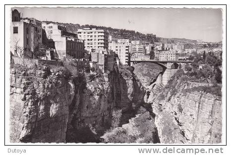 Constantine - les Gorges du Rhumel vers El Kantara