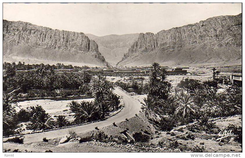 ALGERIE  EL-KANTARA  Village Noir et les Gorges  ...... ( Ref FA970 )