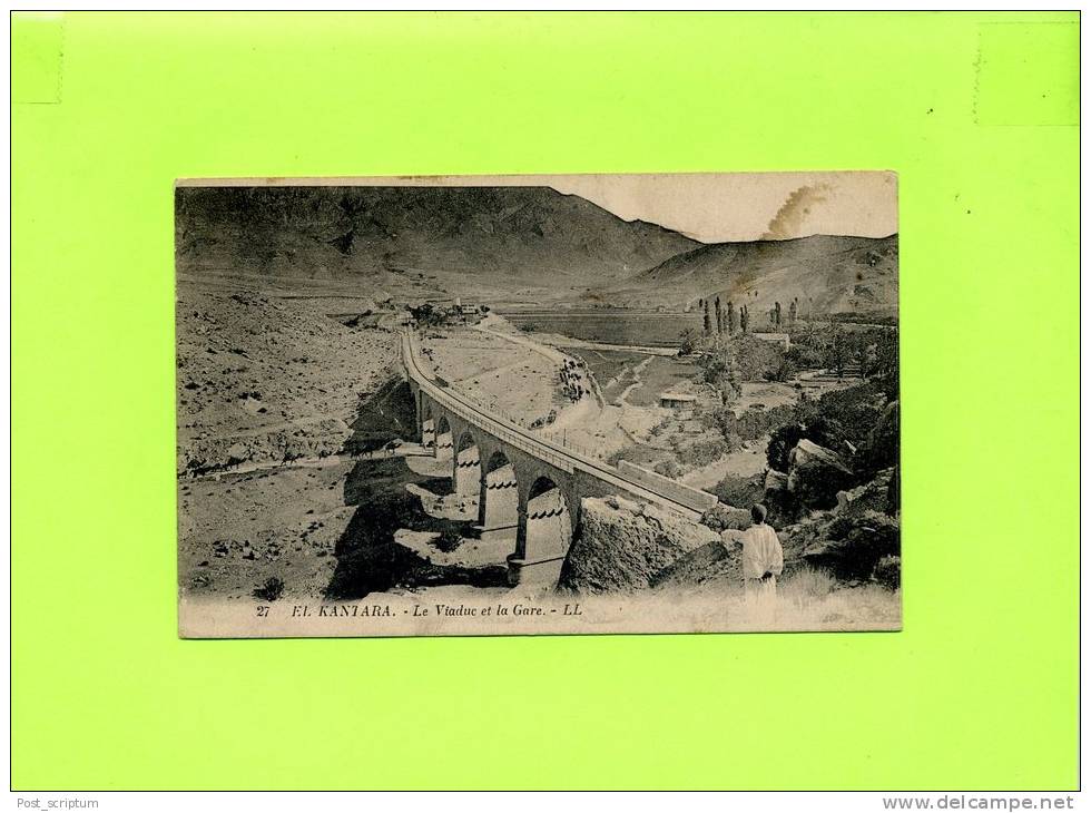 Afrique - Algérie ? - El Kantara - viaduc et gare