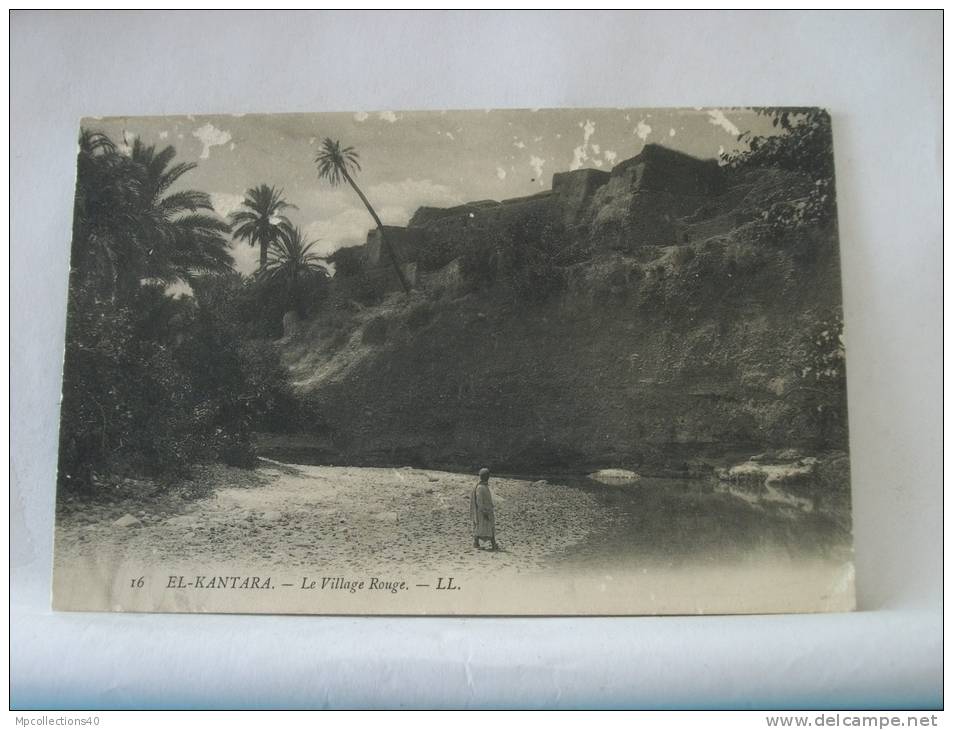EL KANTARA - LE VILLAGE ROUGE  -  ANIMATION  (EDITION LL. PARIS N° 16)