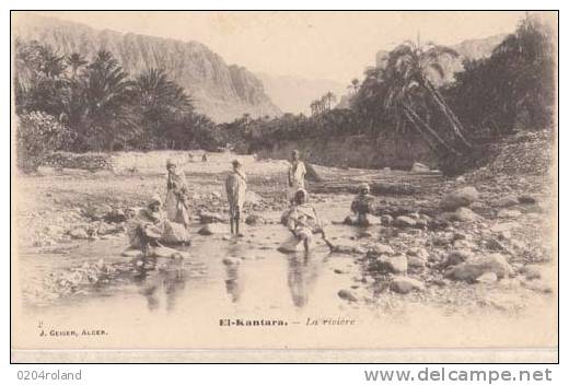 Algérie - El Kantara - La rivière   Achat Immédiat