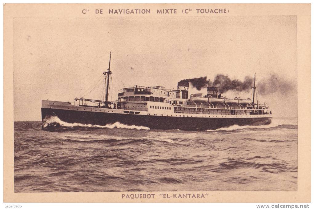 CIE DE NAVIGATION MIXTE PAQUEBOT EL KANTARA