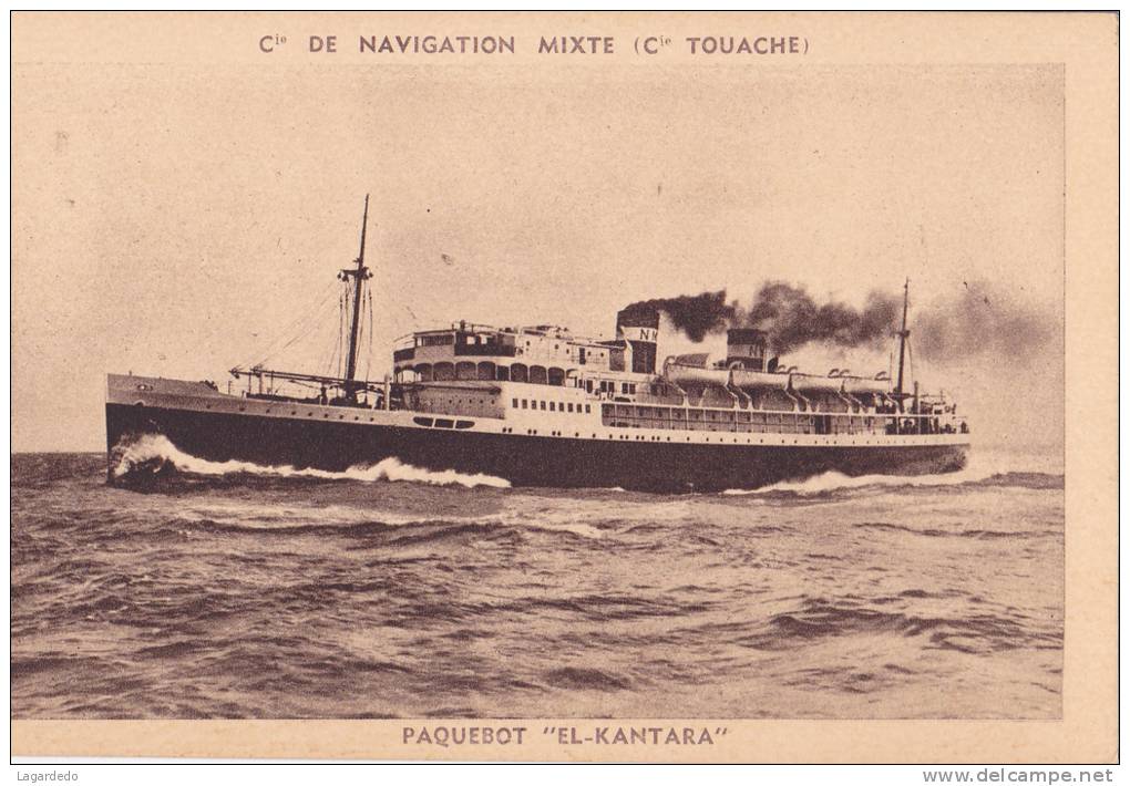 CIE DE NAVIGATION MIXTE PAQUEBOT EL KANTARA