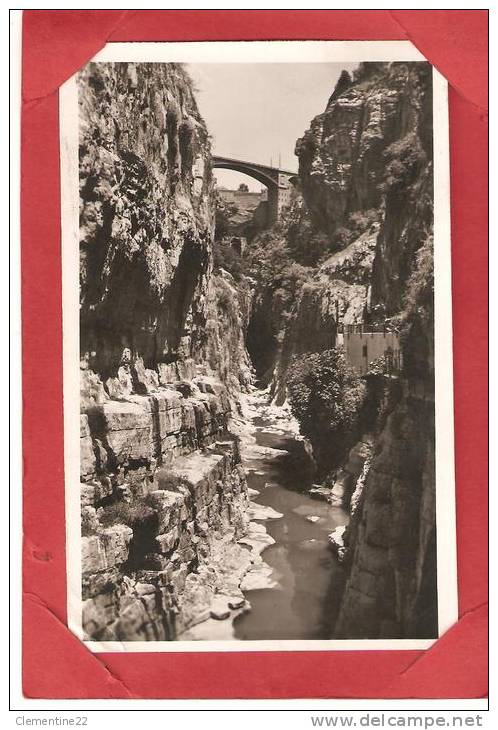 constantine cpsm le rhummel et le pont el kantara