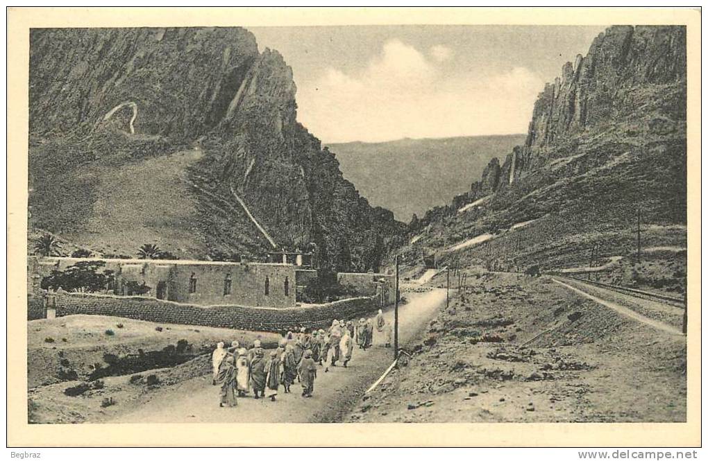 EL KANTARA             ENTREE DES GORGES