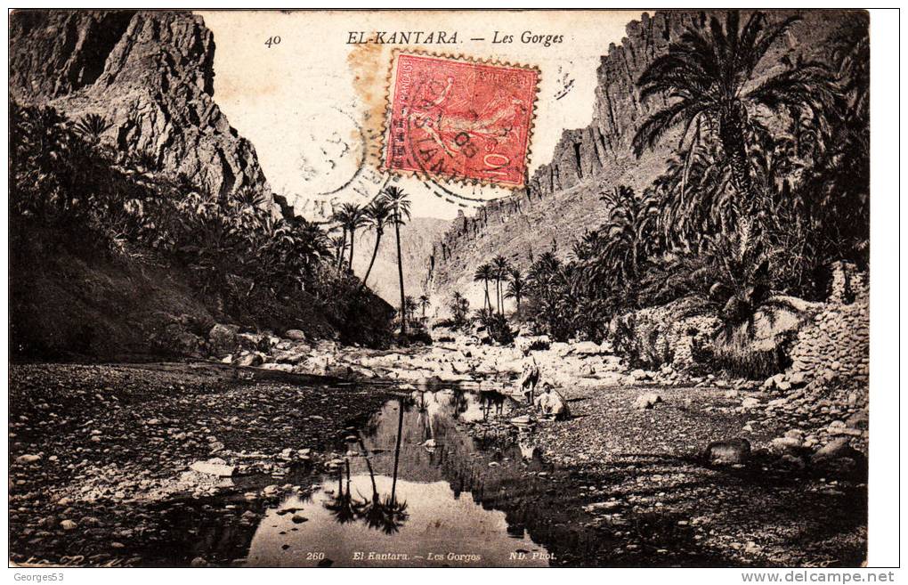 CPA ALGERIE   EL-KANTARA - Les Gorges