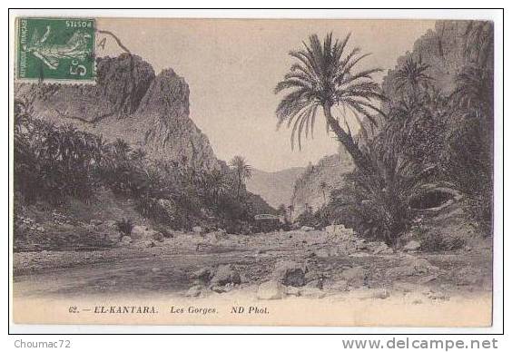 (Algérie) 033, El Kantara, ND Phot 62, Les Gorges