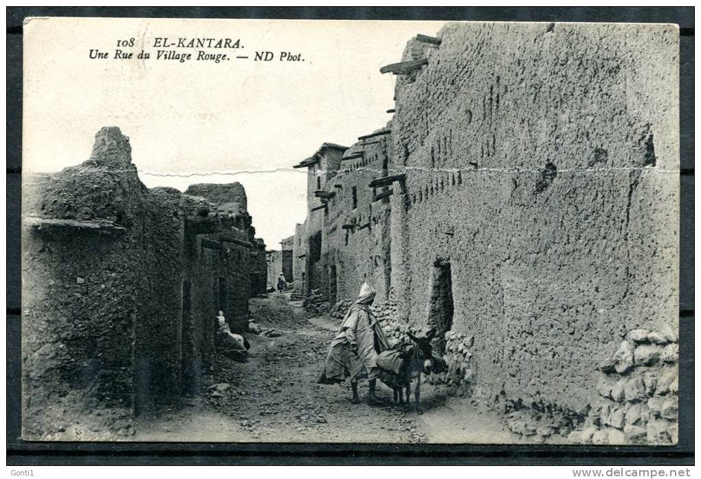 s/w AK Tunesien El-Kantara 1910 