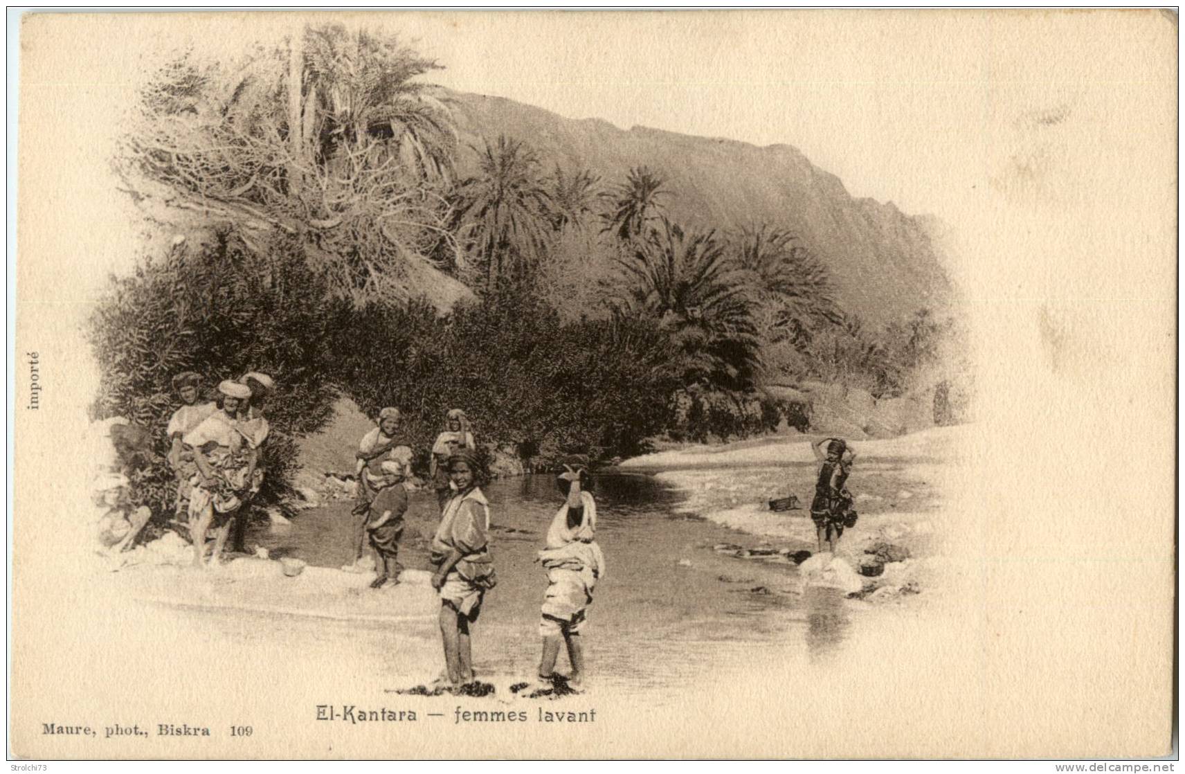 El Kantara - femmes lavant