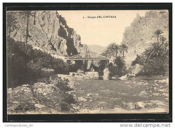 CPA El-Kantara, Gorges d`El-Kantara