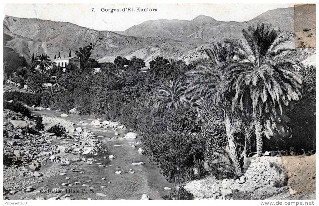 ALGERIE GORGES D´ EL KANTARA