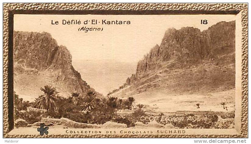 S1  ALGERIE  EL KANTARA  10 x 6 cm  (cliché de O.E.. )