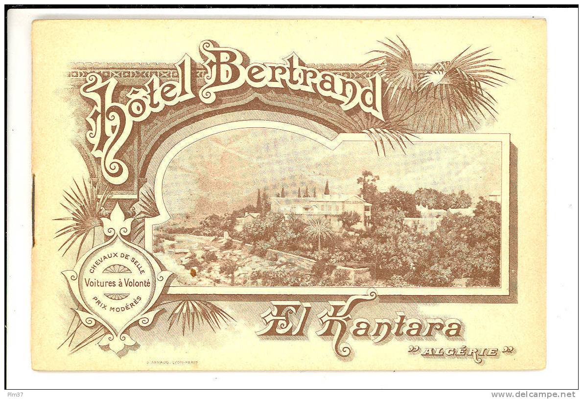 EL KANTARA - Hotel Bertrand - Guide Touristique