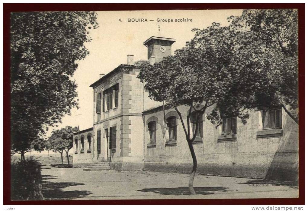 Cpa  d´ Algérie   Bouira  Groupe scolaire    EUG19