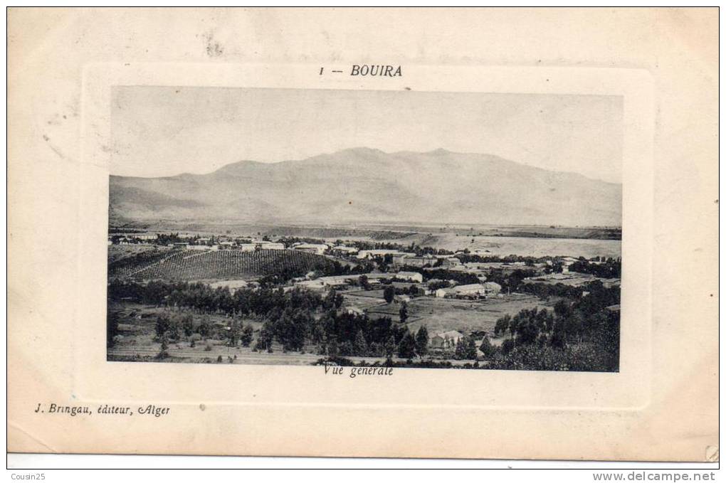 ALGERIE - BOUIRA - Vue Générale