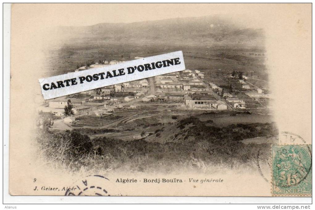1905 - BORDJ-BOUÏRA (ALGERIE) - VUE GENERALE - J. GEISER
