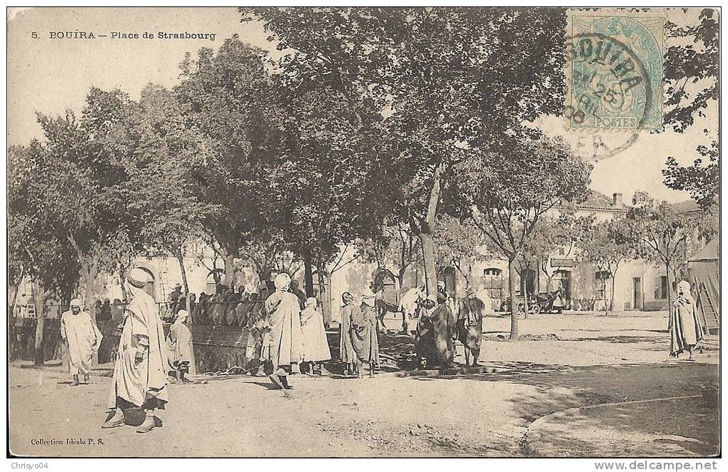 210Si    Algerie Bouira place de Strasbourg