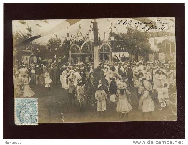 carte photo bouira le bal enfantin de la fête photo signon à bouira , animée