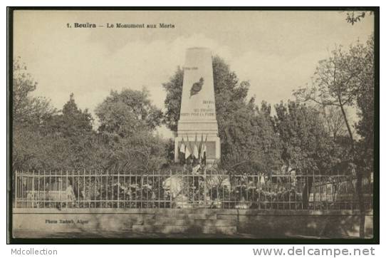 ALGERIE BOUIRA /          Le monument aux morts          /