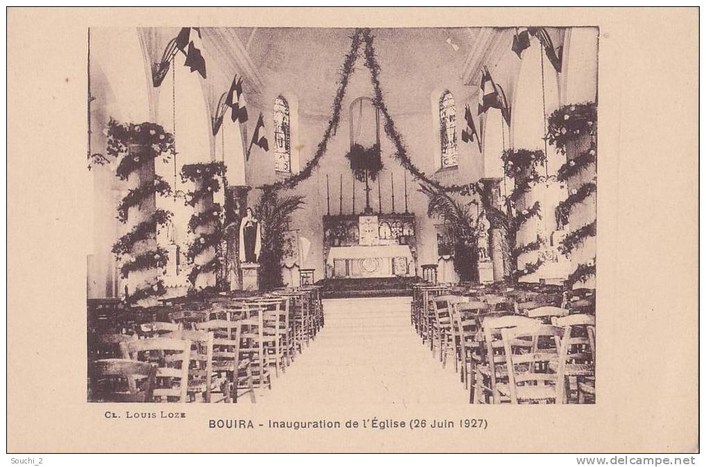 BOUIRA.- (Algérie)  Inauguration de l'Eglise (26 Juin 1927)