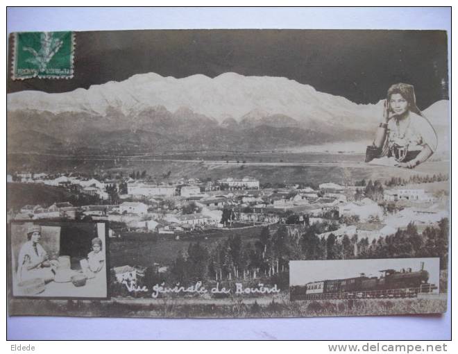 Bouira vue generale avec train