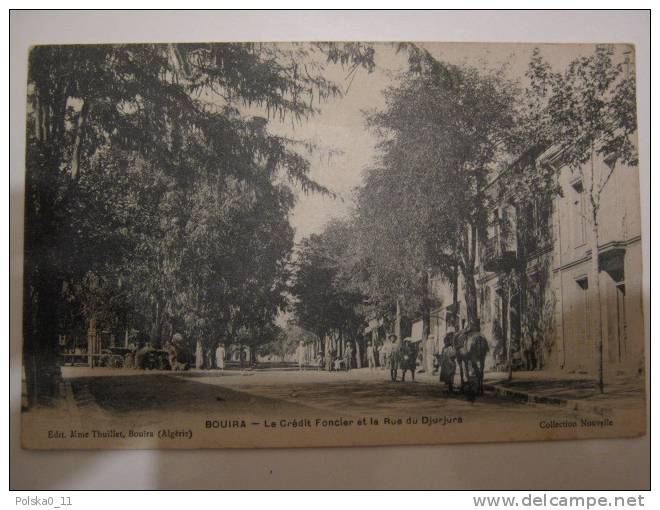 CPA  AFN  BOUIRA   DJURDJURA    CREDIT FONCIER