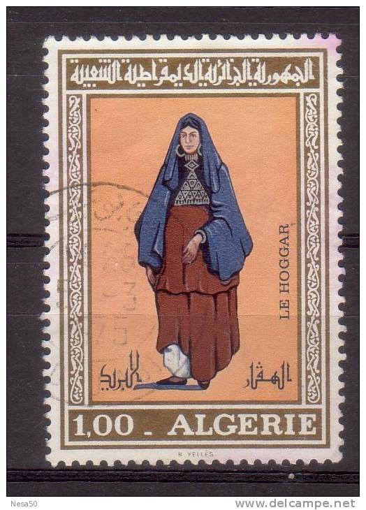 Algerije 1975 Mi nr 645  klederdracht Hoggar