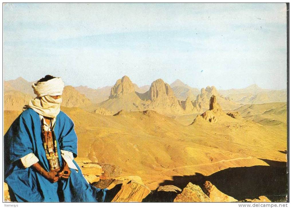 ALGERIA LE HOGGAR L'HOMME BLEU 2 SCAN V FG