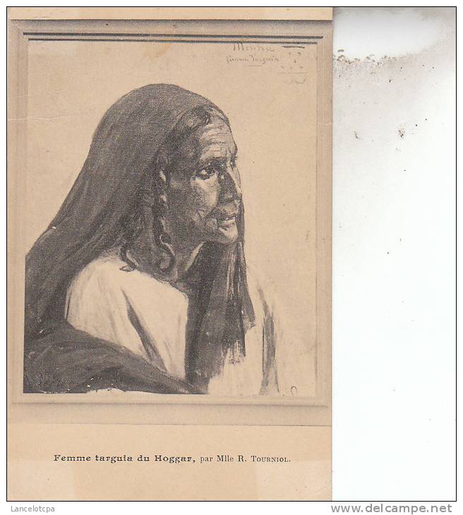 FEMME TARGUIA DU HOGGAR par Mlle R. TOURNIOL