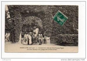 d.61 - Le Haras du Pin - Souvenir 1910 de la visite des Chefs Touareg Hoggar ..... ( voir état ! )
