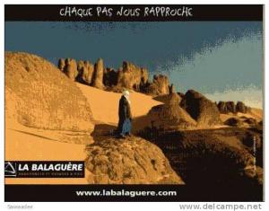 CARTE POSTALE - ALGERIE - LE DESERT DU HOGGAR - LA BALAGUERE