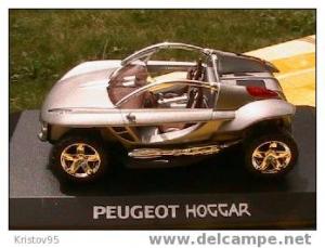 PEUGEOT HOGGAR CONCEPT CAR GRISE NEUVE EN BOITE 1/43EME