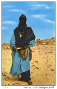 cpsm-Hoggar-type targui-éd agence de tourisme Algérienne-non écrite