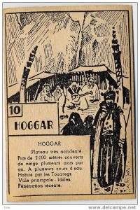HOGGAR  -    -  CHROMO PUBLICITAIRE N° 13