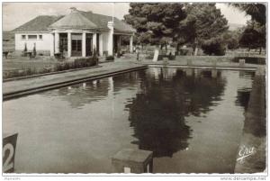CPSM EL BAYADH ex GERYVILLE (Algérie) - La Piscine