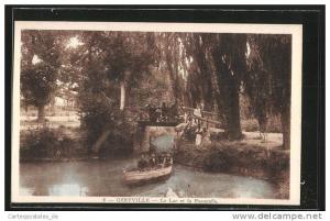 CPA Geryville, Le Lac et la Passerelle