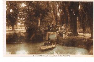 ALGERIE - GERYVILLE - Le Lac  et la Passerelle- cpsm  -Photo Albert - Alger - neuve