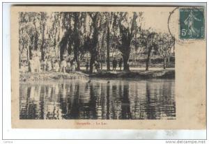 CPA GERYVILLE LE LAC EN 1910