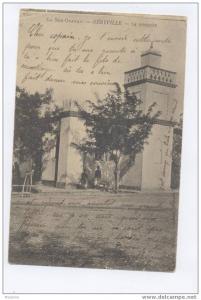 ALGERIE  - GERYVILLE    mosquée Animée  Voir dos 1900  - Excellent