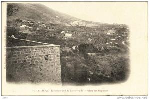 N1067 – CPA – Algérie – Miliana – le versant sud du Zaccar - 1905