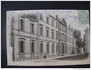 CPA Miliana (Algérie) - L'école Normale