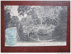 Miliana Le Jardin Magenla Algerien CPA AK